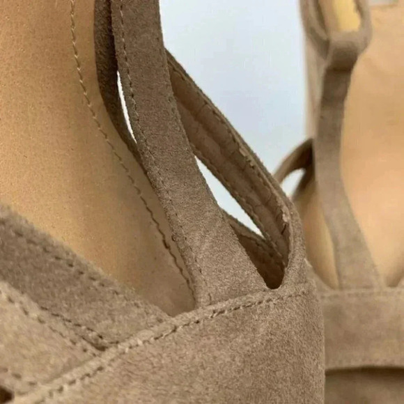 Steve Madden platforms sz 10 P-gabbi suede chunky - Picture 12 of 14